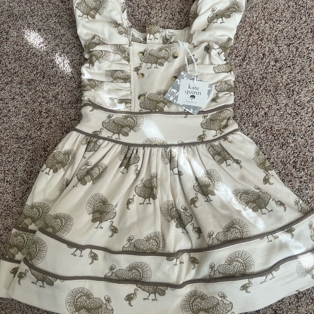Kate Quinn Turkey Print Dress